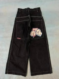 Year's Popular Style Graphics Jeans Y2K Hip-Hop Loose Jeans For Men And Women Harajuku-Outfit