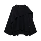 Fongt Short-Sleeved Scarf Short Knitted Coat ZA Fashion Temperament Autumn And Winter Women's New