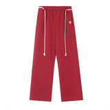 Fongt New Fall 2024 Straight Hip-Hop Wide-Leg Pants For Men And Women-Outfit