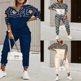2023 Autumn New Fashion Printing 2-Piece Suit Girl-Outfit