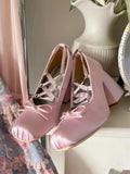 Bow Lace Up High
