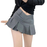 Fongt Slim Slim High Waist Anti-Walking A-Word 100-Fold Skirt Skirt Skirt Lining Hottie