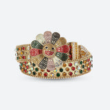 Cowgirl Flower Buckle