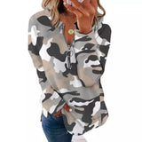 New Women's Imitation Denim Print Casual Jacket AY1716A1 Collection-Outfit