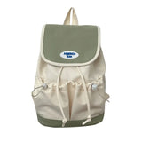 Aesthetic Patchwork Backpack-Outfit