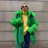 Fongt Coat 2025 Autumn And Winter New Cotton Jacket Loose Cotton Jacket Loose Coat Top