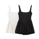 New Belly-Style Sleeveless Sling Short Dress 3067237-Outfit