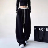 Vintage Baggy Loose Sweatpants-Outfit