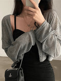 vintage cardigan with V neck and button
