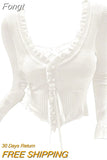 V-Neck Knitted Sweater Pullover Basic Long Sleeve Slim Fit T-shirt Female Autumn Winter Jumpers Top Y2K Women