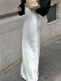 color satin mermaid maxi