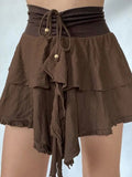 Lace Double Layer Mini