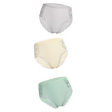 Hot Sale Cotton Panties Comfot Seamless High Waist Women's Panties Solid Lace Briefs Underwear Sexy Plus Size
