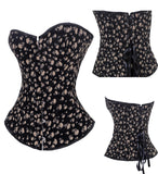 Lady Harness Jacket Stage Performance Skull Pattern Plastic Body Suit Direct Selling-Outfit