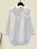 Streetwear Three Pieces Set For Women Slash Neck Vest+long Sleeve Sunscreen Shirt+high Waist Side Split Denim Skirts