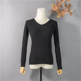 New 2022 Pullovers Skinny Chic Minimalist Bottoming Pink Tops Winter Spring Multi 9 Colors Women's Sweaters