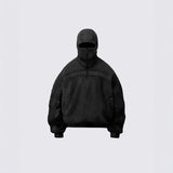 Fongt Trendy Single Cap Long Zipper Open Eye Hat Design Hooded Zipper Full Face Zipper