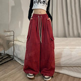 Vintage Loose Cargo Jeans-Outfit