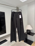 Fongt 2025 New Belt With Neck Neck Vest Style Blouse + Trousers Suit