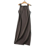 New Spring Holiday Style Forked Suspender Dress 06695100527-Outfit