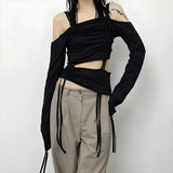 Ruched Long Sleeve