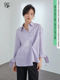 Multicolor Office Lady Casual Blouse Shirt Women Solid Long Sleeve Button Up Shirt Spring Female Elegant White