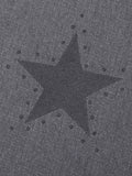Vintage Star Print Boyfriend Fit Cargo Jeans-Outfit