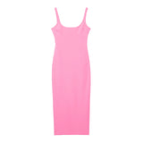 New Spring Style Looks Like A Well-Fitting Medium-Long Version Suspender Dress 2289707-Outfit