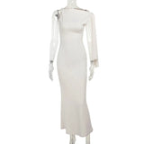 Fongt Summer 2024 New Temperament Sexy Bag Hip Dress Fashion Style Simple Strap Dress Women's
