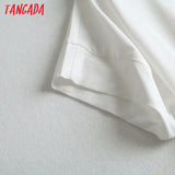 women print white cotton T shirt short sleeve O neck tees ladies casual tee shirt street wear top