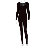 Fongt Spring And Autumn New Women's Explosive Fashion Long Sleeves Slim And Hip Solid Color