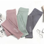 Winter Thick Warm Leggings Candy Color Stretch Fall Fleece Soft Fleece Lined Thermal Pants Fitness Sport