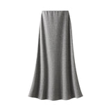Fongt Autumn And Winter New Glutinous Rice Skirt Half Dress Women Autumn And Winter High-Waist A Long Skirt Pendant Half Skirt Umbrella Skirt 9857