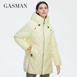 2022 Winter down jacket collection Fashion Solid Stand-up collar Women Coat Elegance Hooded Women's jackets