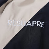 Color Block Oversized Waterproof Jacket-Outfit