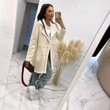 Fongt And Winter 2023 New Solid Color Thickened Lamb Wool Patchwork Coat Coat-23107-Outfit