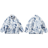 Hop Streetwear Jacket Coat Fleece Rabbit Fur Jacket Harajuku Casual Jacket 2022 Men Winter Jacket Zip Up Outwear Thick
