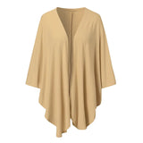 Fongt Spot 2024 Autumn Winter New Cardigan In Long Loose Irregular Hem Coat Female-Outfit