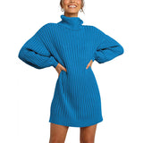 Fongt And Winter New Women's Turtleneck Medium Long Sweater Sweater