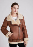 Autumn And Winter New Leisure Thickened Warm Ring Fur Integrated Coat-Outfit