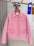 Autumn Ultra Light Warm Casual Coat Parka Female Puffer Jacket Women Vintage Small Fragrance Parka Warm Short Coat