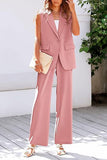 Fongt Vest Suit Suit Women's Clothing