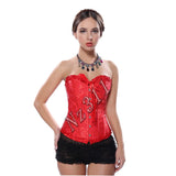 Lady Bouquet Top Sexy Belly Shaping Suit-Outfit