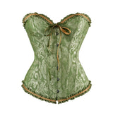 Lady Bouquet Top Sexy Belly Shaping Suit-Outfit