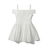 New Style Of Sweet Wind In Early Spring Has A Slim Collar And Shows A Thin Solid Color Halter Skirt.-Outfit