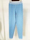 STREET Newest 2023 Designer Fashion Women Geometric Monogram Jacquard Knit Pullover