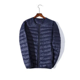Autumn And Winter Down Jacket Men Light And Short New Large Size Korean Version Slim Fashion Casual Warm Coat Tide-Outfit