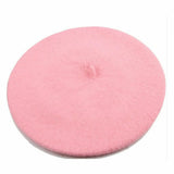 Style Vintage Unisex Women Men Wool Warm Plain Beret Beanie Hat Cap Hot Selling