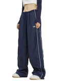 Fongt Sweatpants Summer 2023 New Casual Bella Side Striped Pants-Outfit