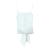 Fongt 2025 New Women's Solid Color Repair Behind The Back Strap Slings